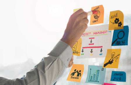 Project management consulting services by Chartered Accountants in Delhi for business growth.